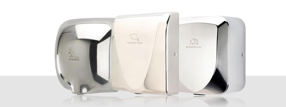 Stainless steel hand dryers
